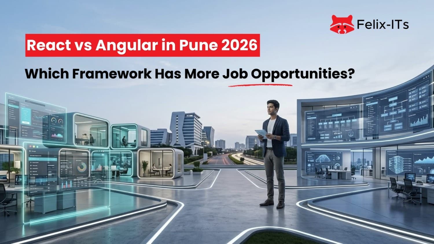 React vs Angular in Pune 2026: Which Has More Jobs