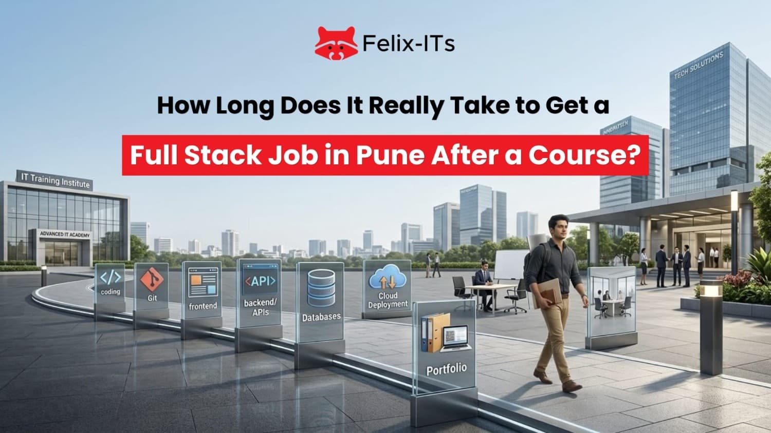 How Long to Get a Full Stack Job in Pune After a Course