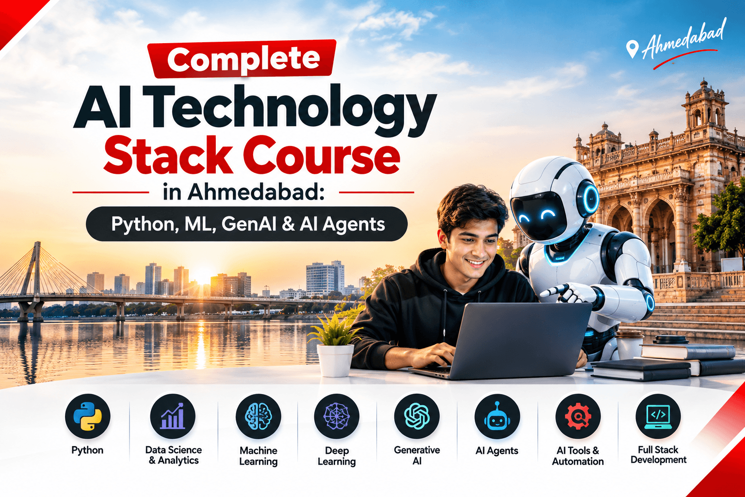 Complete AI Technology Stack Course in Ahmedabad