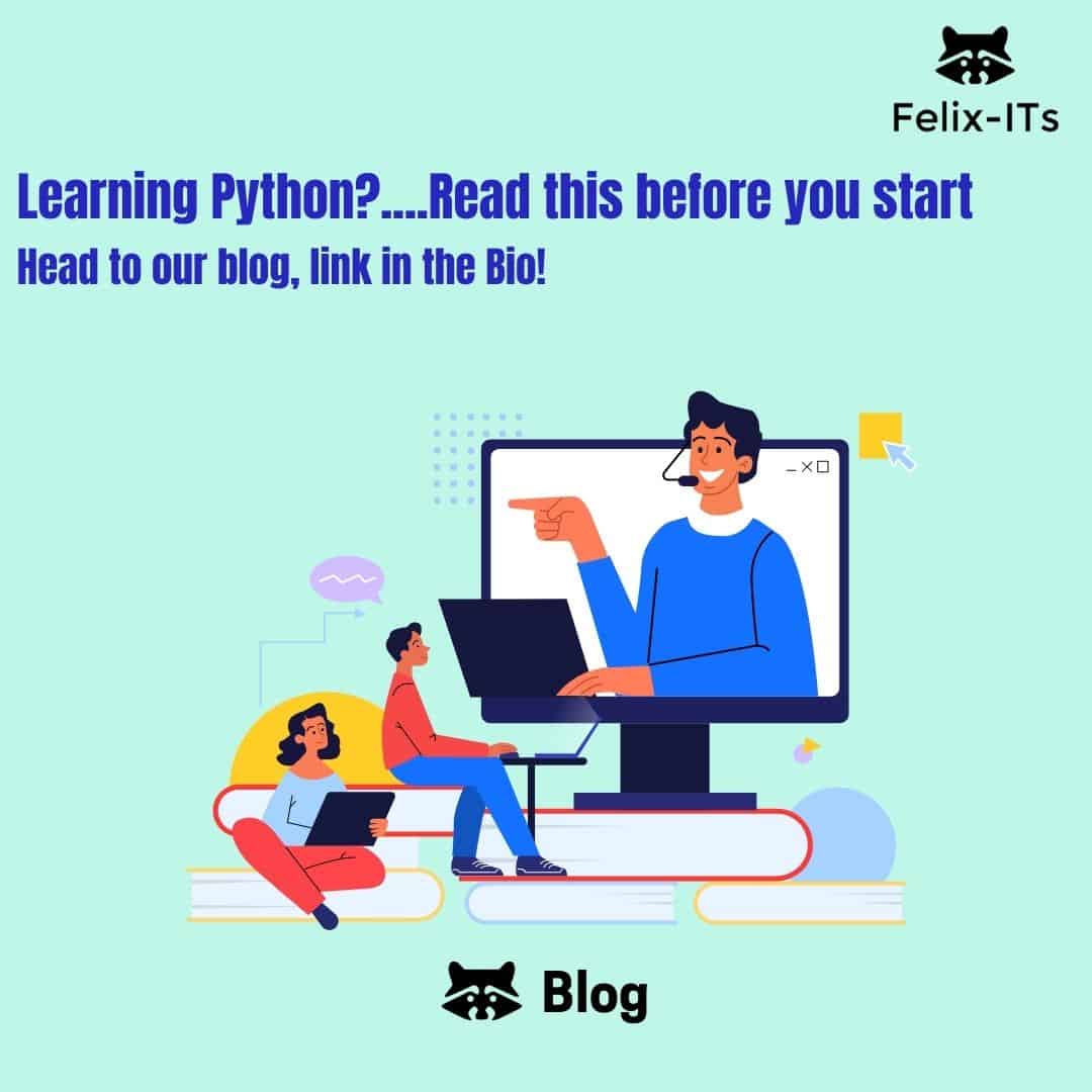 Things which you need to consider before you learn Python