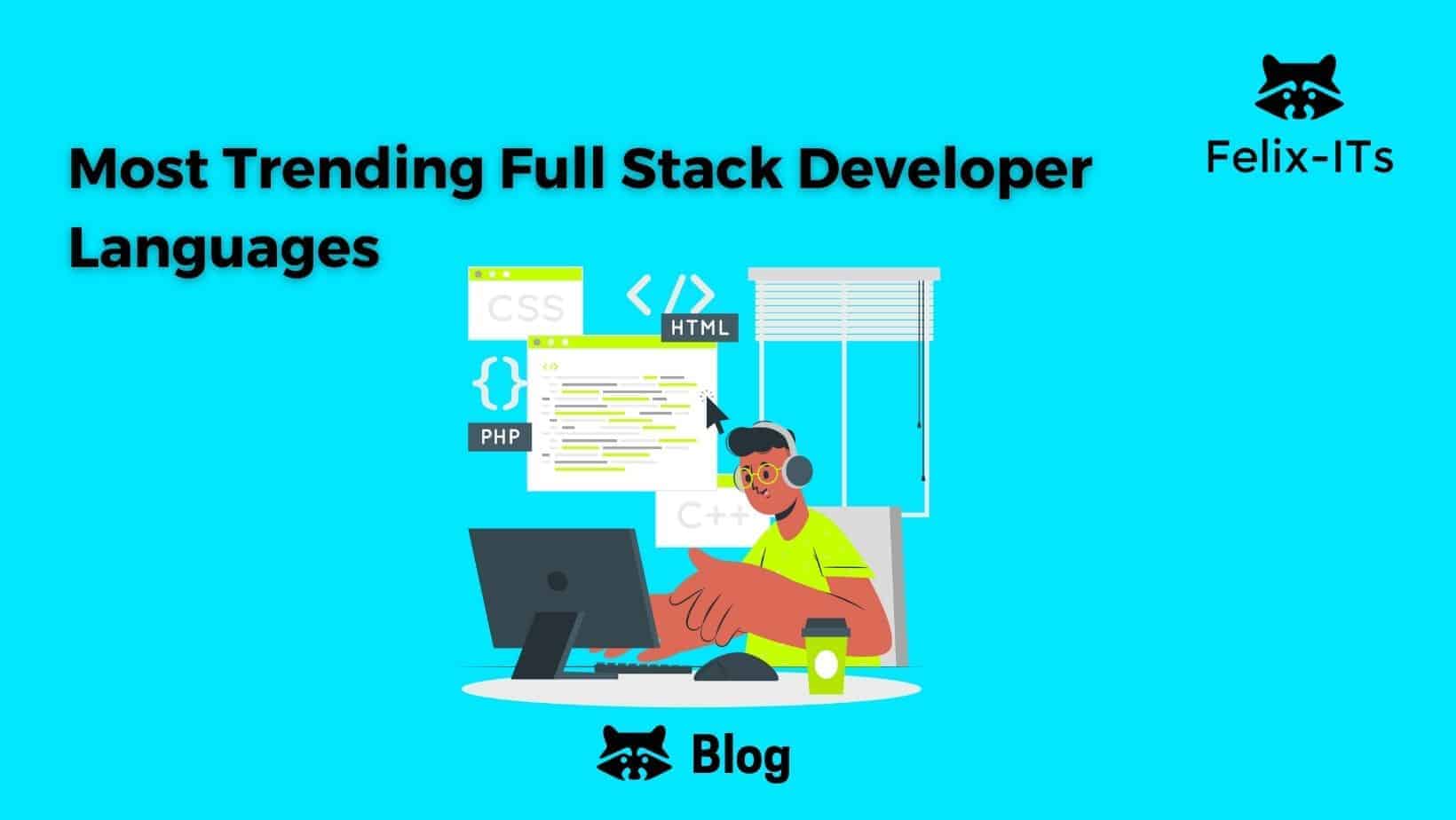 trending full stack developer languages