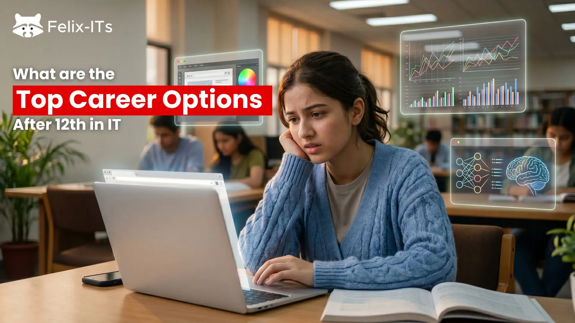 What are the top career options after 12th in IT